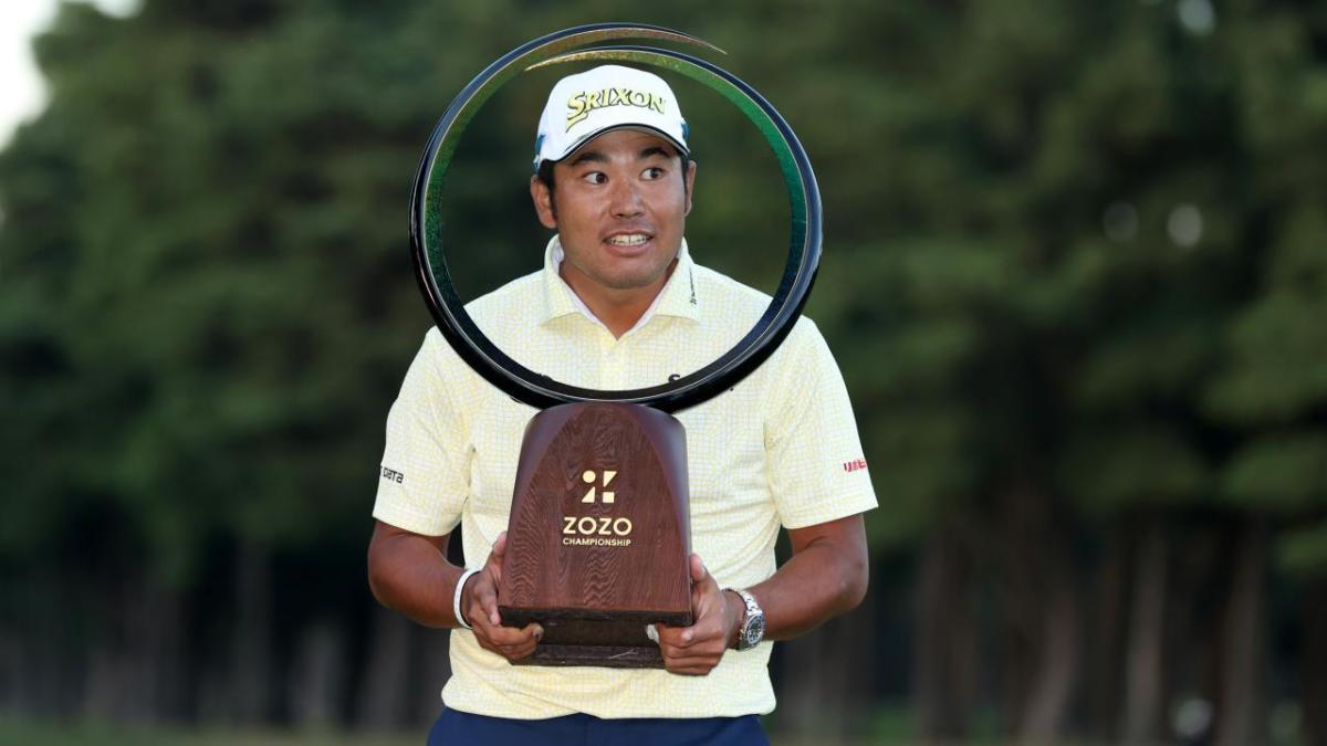 Golfer Hideki Matsuyama